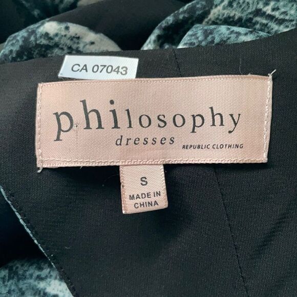 PHILOSOPHY Republic Clothing Floral Print Dress Size Small - Picture 6 of 8